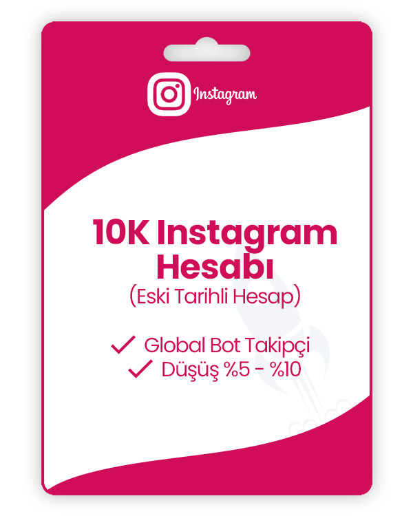 10K Instagram Hesabı