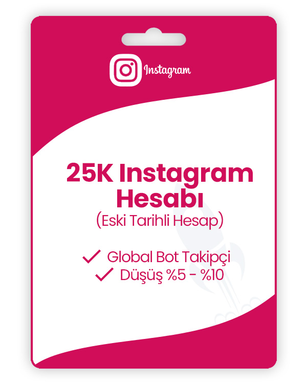 25K Instagram Hesabı